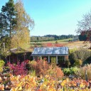 Greenhouse in fall splendour